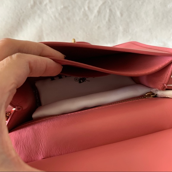 NWT Coach Leather Mini Court Top Handle Convertible Bag - Picture 11 of 11